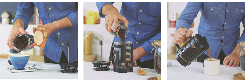 How to Use a French Press Coffee Maker (Tutorial + Recipe) - A